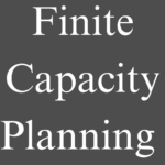 Finite Capacity Planning