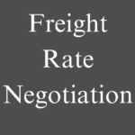 Freight rate negotiation