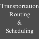 Transportation routing and scheduling